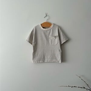 KIDS SLUBBY STRIPED TEE